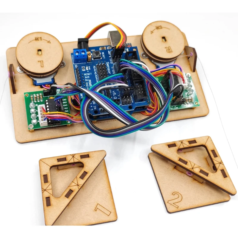 Draw Wall Painting Robot with Cable Plotter for Arduino Robot DIY Kit Polar Graph with Motor for UNO