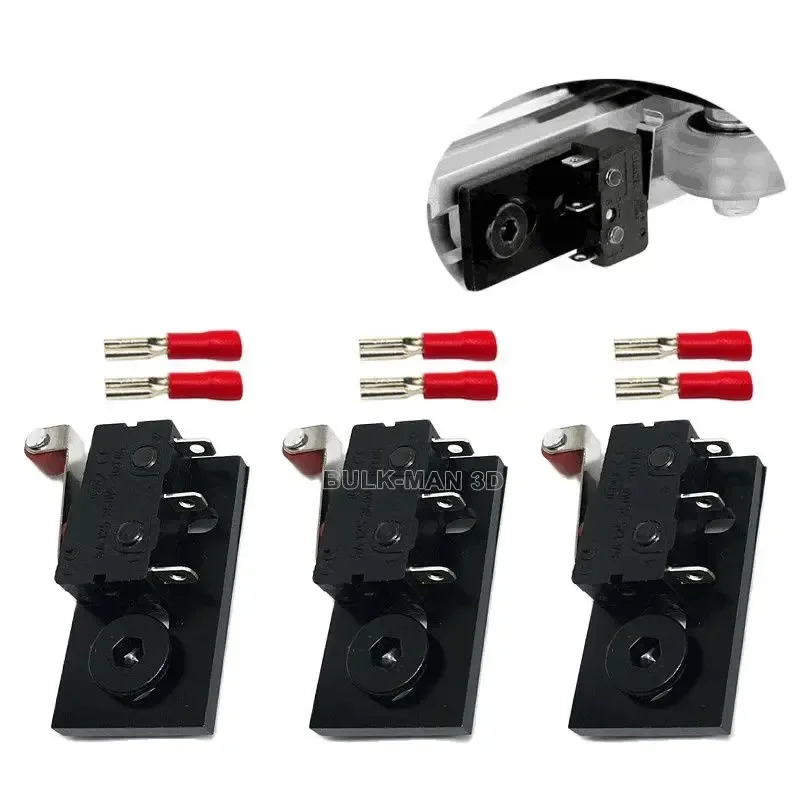 CNC Machining Micro Limit Switch Kit with Mounting Plate for 3d printer ,ULTIMATE Bee  and other CNC