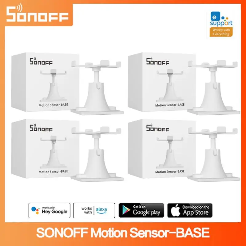 SONOFF 360 Rotating Bracket Stand For SNZB-03 Motion Sensor-Base Human Body Movement Detector Stand 