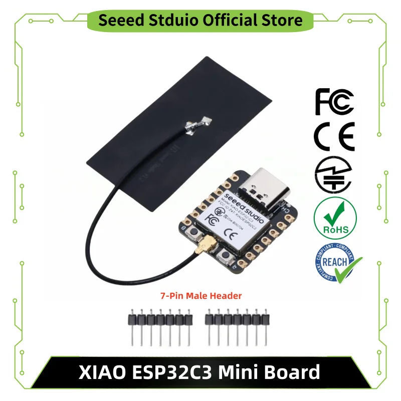 ESP32 C3 Development Board for Arduino Seeed Studio XIAO ESP32C3 Dev Board Antenna WiFi Bluetooth 5.