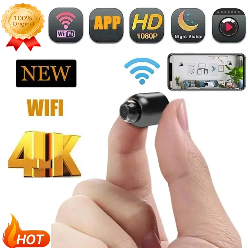 NEW 1080P Wireless Wifi Camera Mini Night Vision Video Recorder Baby Pet Motion Security Detection C
