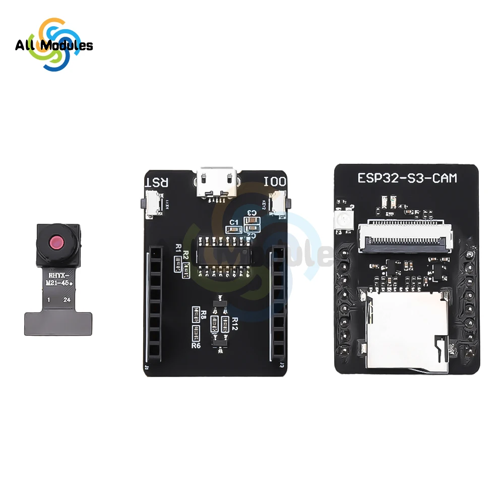 ESP32-S3-CAM Development Board WiFi BT Module onboard ESP32-S3-1 N16R8 Module with 2640 Camera