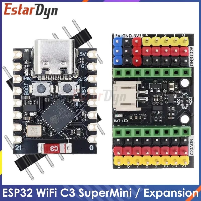 ESP32-C3 MINI Development Board ESP32 SuperMini Development Board ESP32-C3 Development Board WiFi Bl