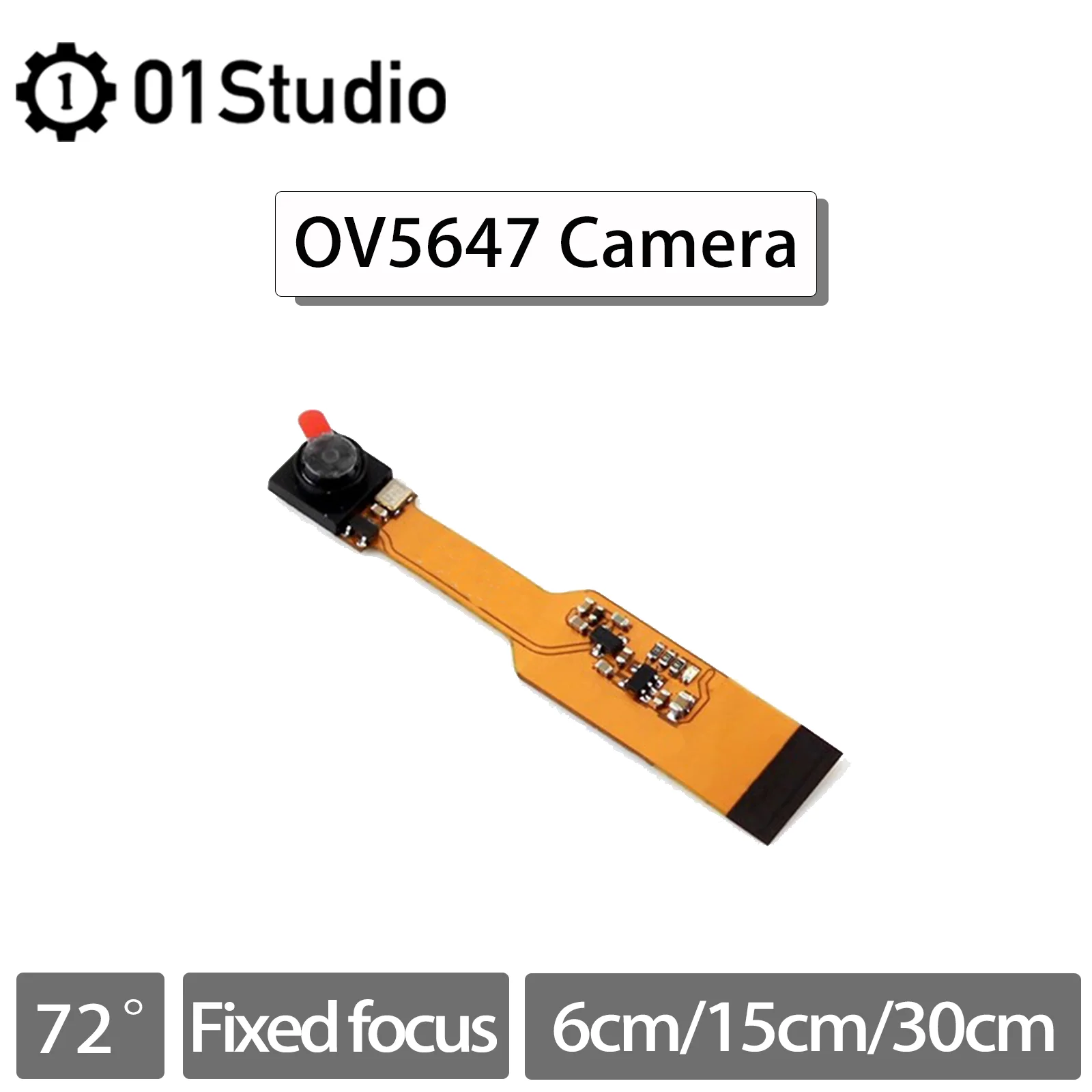 01Studio OV5647 Camera Module CanMV K230 AI Development Board  6cm 15cm 30cm 1080P 30FPS