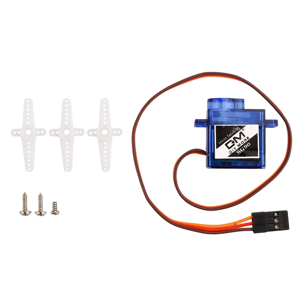 1PCS SG90 9G Micro Servo Motor Control for RC Robot Arm Servomotor Toy Airplane Helicopter Aircraft 