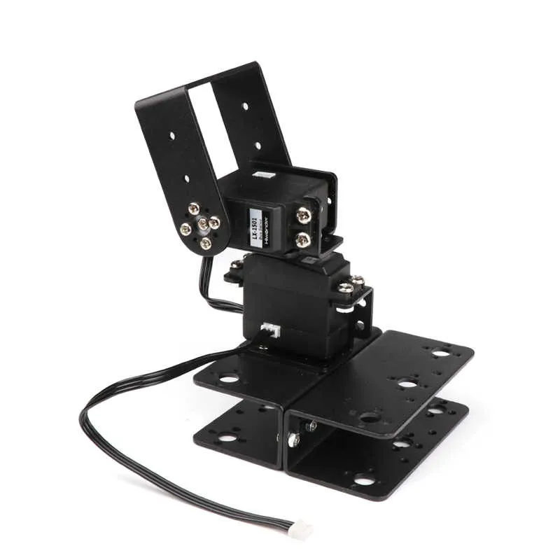 2 Dof Controllable Electric Pan/Tilt Manipulator Servo Horizontal Vertical Rotation Robotic Car For 