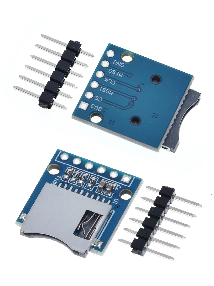 GREATZT Micro SD Storage Expansion Board Mini Micro SD TF Card Memory Shield Module With Pins for Ar