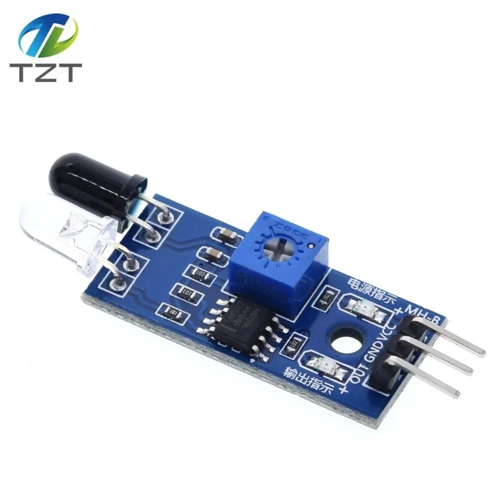 Smart Electronics New for Arduino Diy Smart Car Robot Reflective Photoelectric 3pin IR Infrared Obst