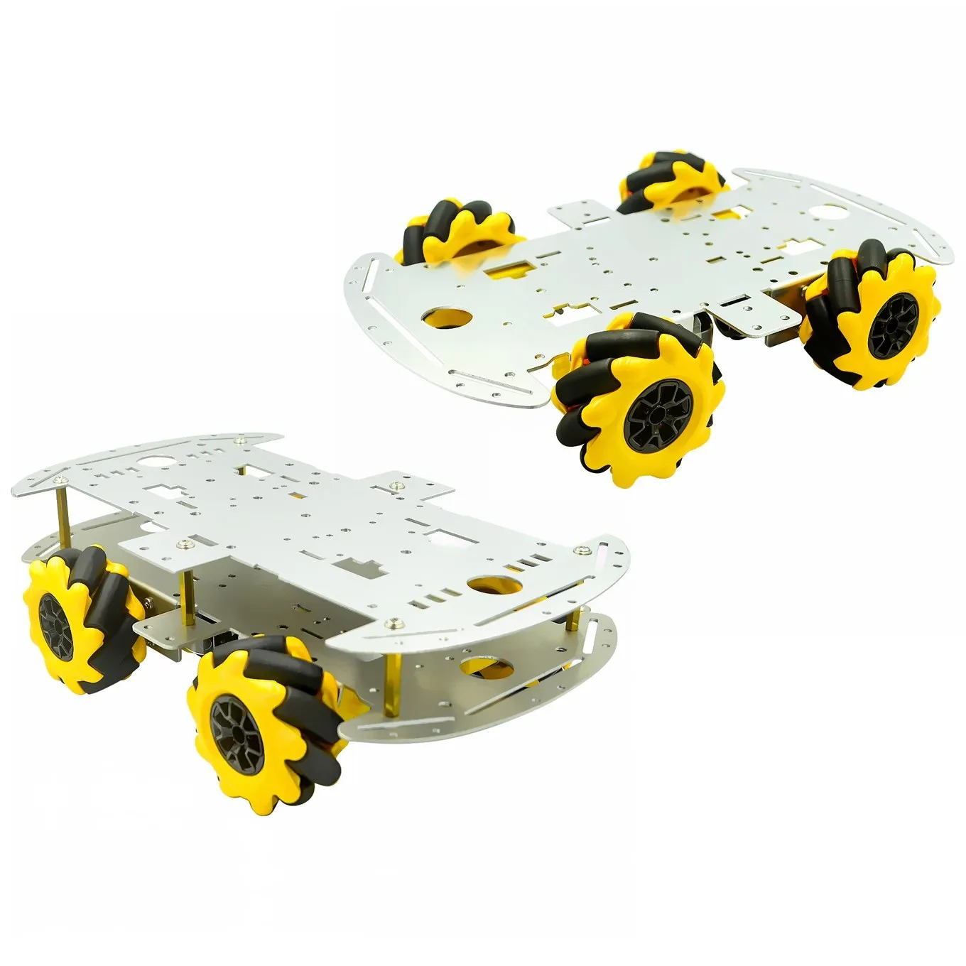 Mecanum Wheel Omni-directional Robot Car Chassis Kit with 4pcs TT Motor for Arduino for Raspberry Pi