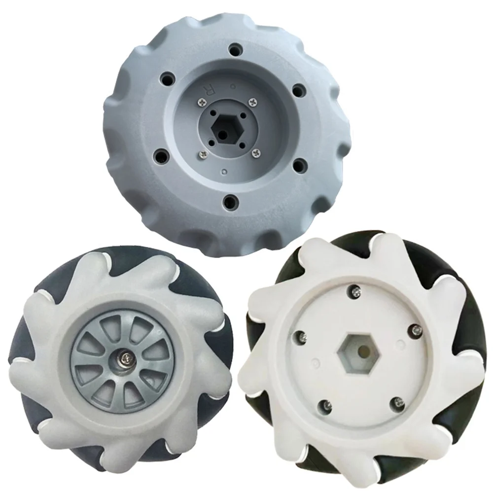 4pcs Mecanum Wheels 65/80/100mm Omni Smart Robot Car Chassis Competition OmniDirectional Mecanum Whe
