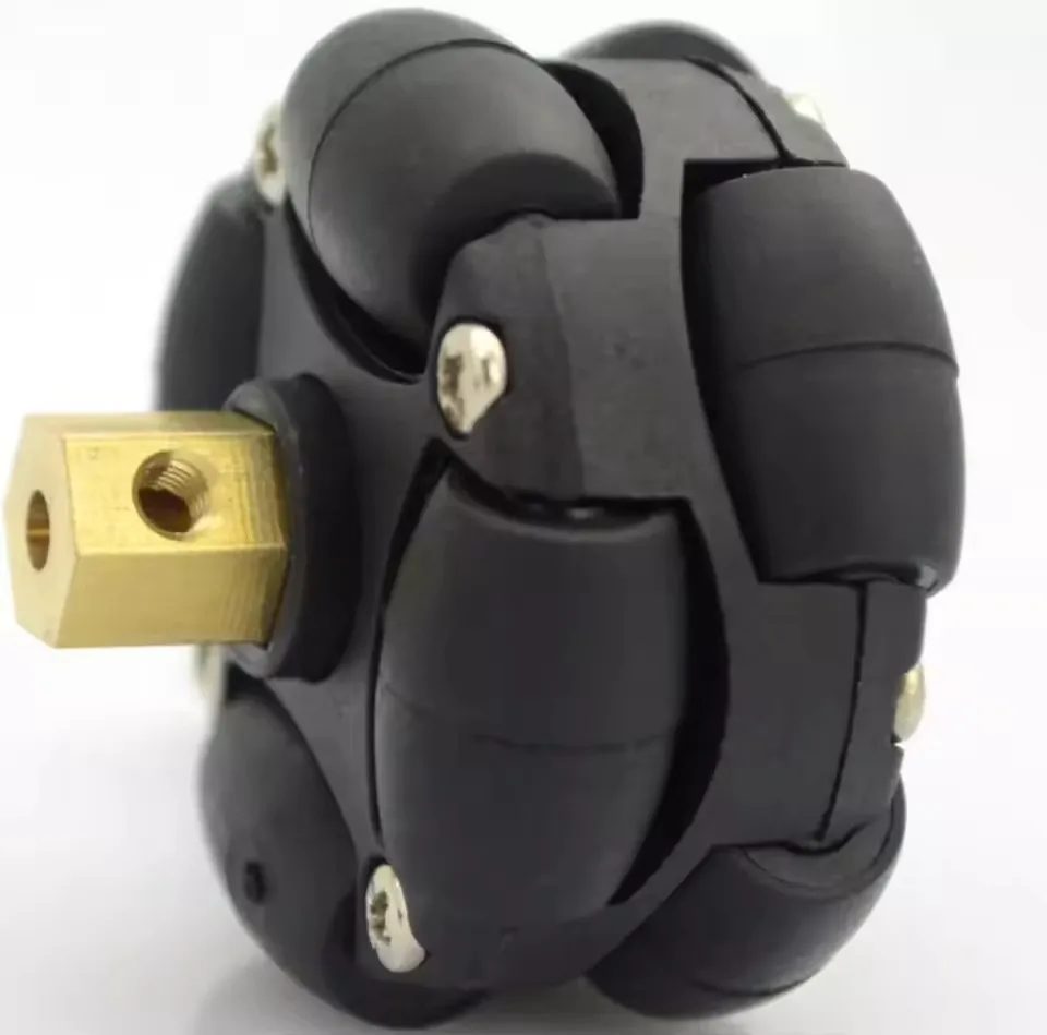 38mm(1.5 inch) Double Plastic Omni Wheel (compatible with Servo Motor)14184 Diy Wheeled Robotic Car 
