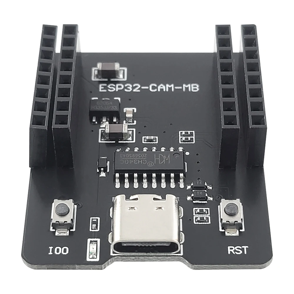 ESP32-CAM Downloader for OV2640 Camera Modules ESP32-CAM-MB Dual Row Female Connector USB Type-C Int