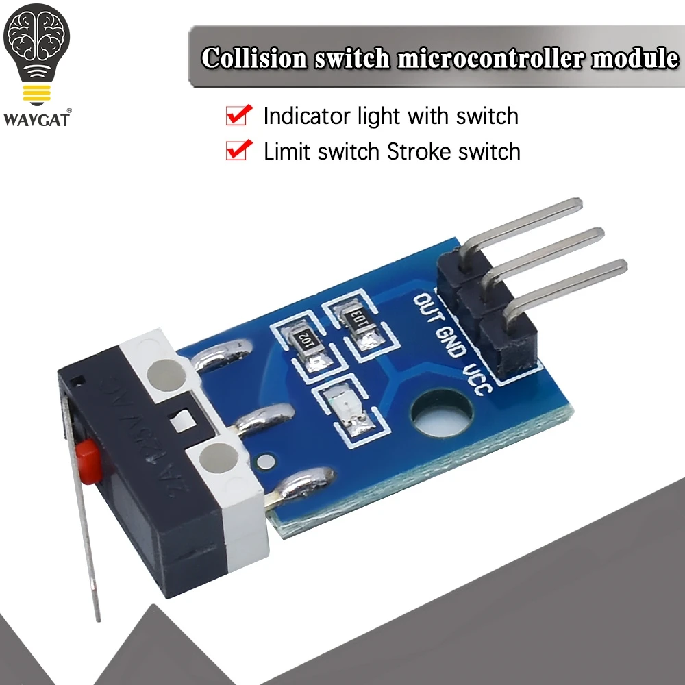 WAVGAT Car Helicopter Crash Collision Sensor Impact Switch Module Robot Model For Arduino with Dupon