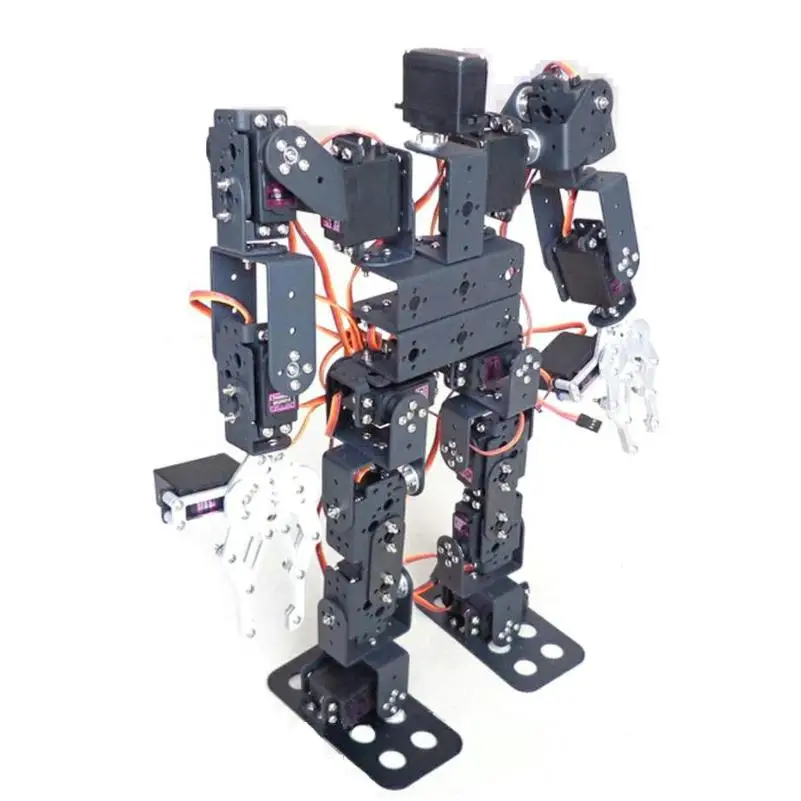 New 17 Dof Humanoid Robot Servo Educational Robot Dance Robot Claw Biped Walking Robot for Teaching 