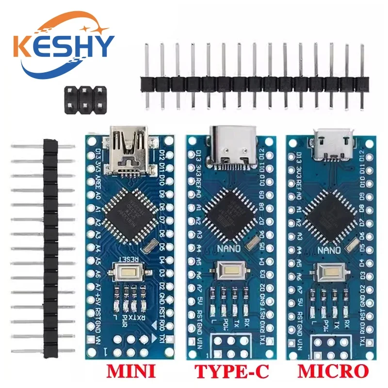 Promotion For arduino Nano 3.0 Atmega328 Controller Compatible Board Module PCB Development Board wi