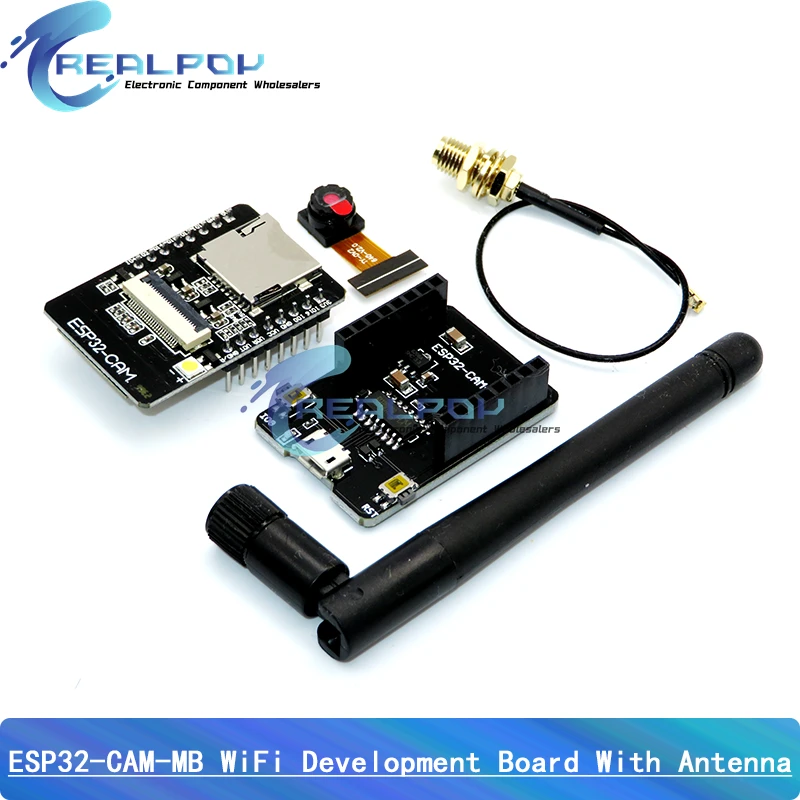 ESP32-CAM WiFi Module 2.4G Antenna ESP32 Serial to WiFi ESP32 CAM Development Board 5V Bluetooth wit