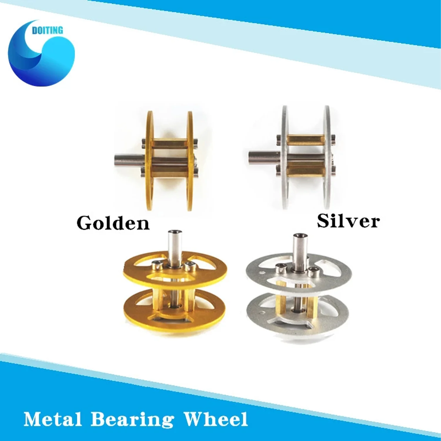 Metal Bearing Wheel for Robot Tank Car Chassis Load-bearing Wheel For Track Caterpillar  Road Wheel 