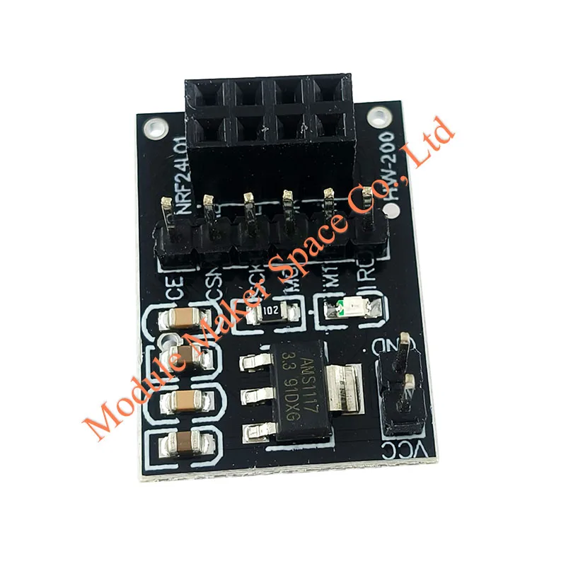 NRF24L01 Wireless Adapter Module 3.3V New Socket Adapter Plate Board for 8Pin for arduino Robot Car 