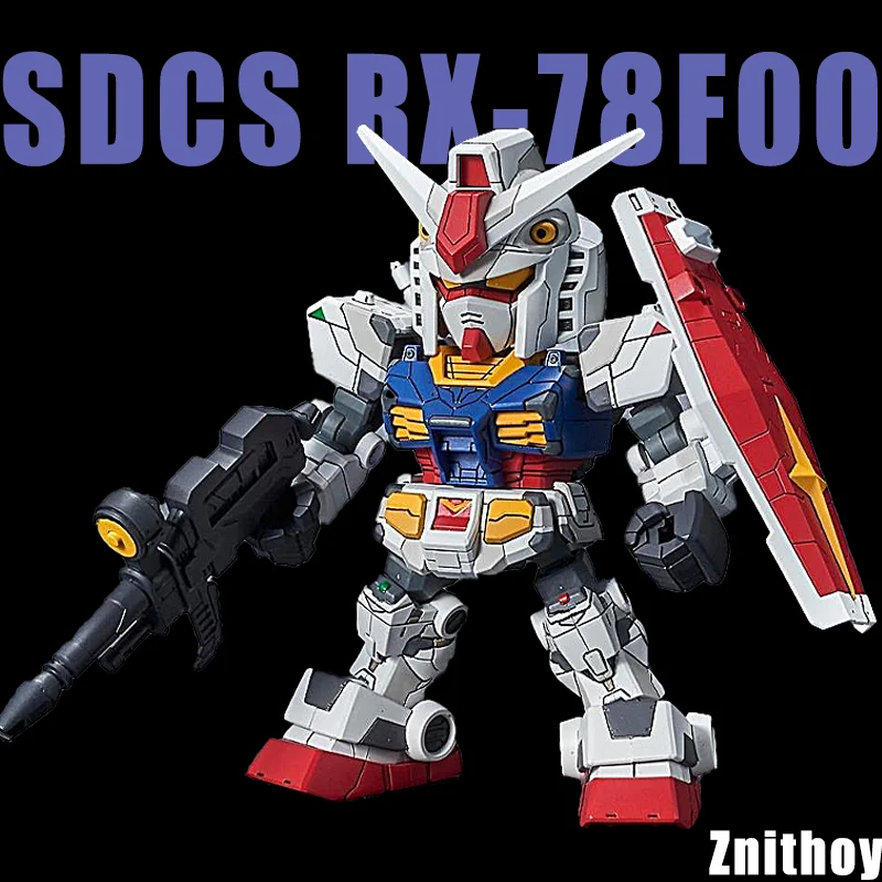 SDCS RX-78F00 Yokohama Series Q-Version Posable Snap-fit Model Kit Mobile Humanoid Robot Assembly Ac