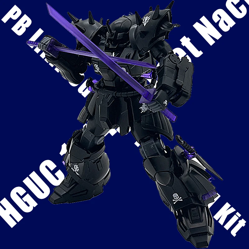 HGUC 1/144 Efreet Nacht Series Posable Snap-Fit Model Kit Mobile Humanoid Robot Assembly Action Figu
