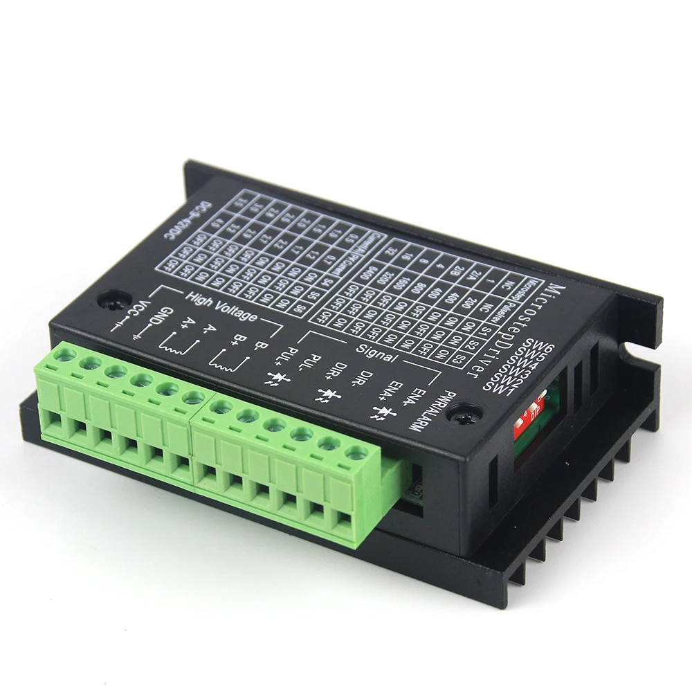 1 PCS TB6600 Stepper Motor Driver 4.0A DC9-42V NEMA 17 23 34 Stepping Motor 42 57 86 Controller for 