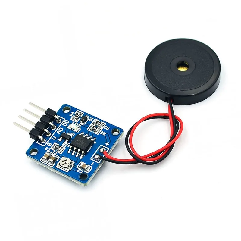 Piezoelectric Shock Tap Sensor Vibration Switch Module Piezoelectric Sheet Percussion for Arduino 51