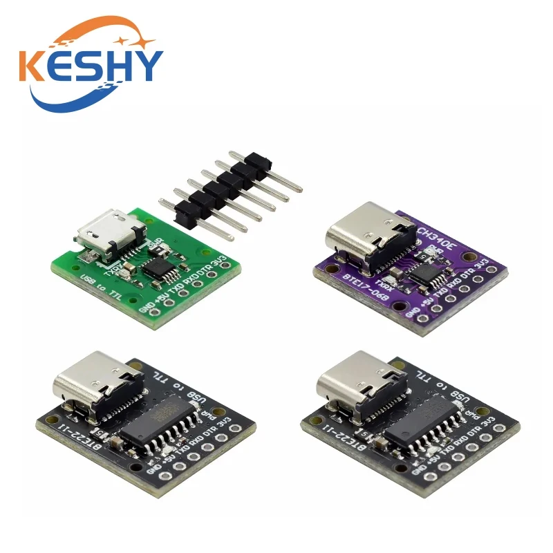 CH340N SOP8 USB to TTL Module Pro Mini Downloader Replaces CH340G CH340E CH340C CH9340 For Arduino E