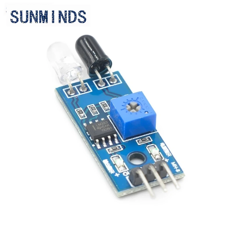 IR Infrared Obstacle Avoidance Sensor Module for Arduino Smart Car Robot 3-wire Reflective Photoelec