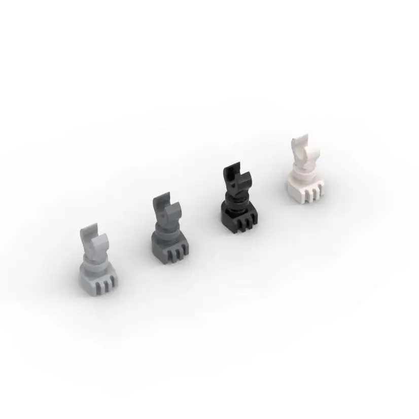 MOC 10PCS Puzzle Particle 6266 Leg Skeleton Building Blocks Kit Figures Battle Robot Foot Body Brick