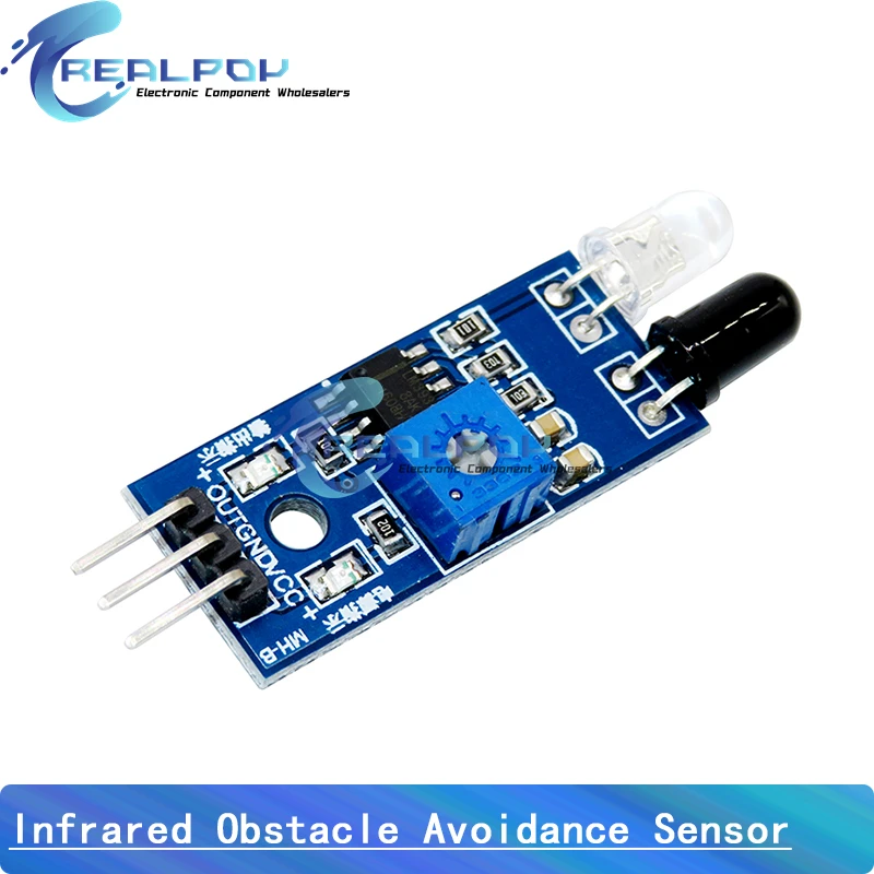 Estardyn IR Infrared Obstacle Avoidance Sensor Module for arduino Smart Car Robot 3-Pin Reflective P