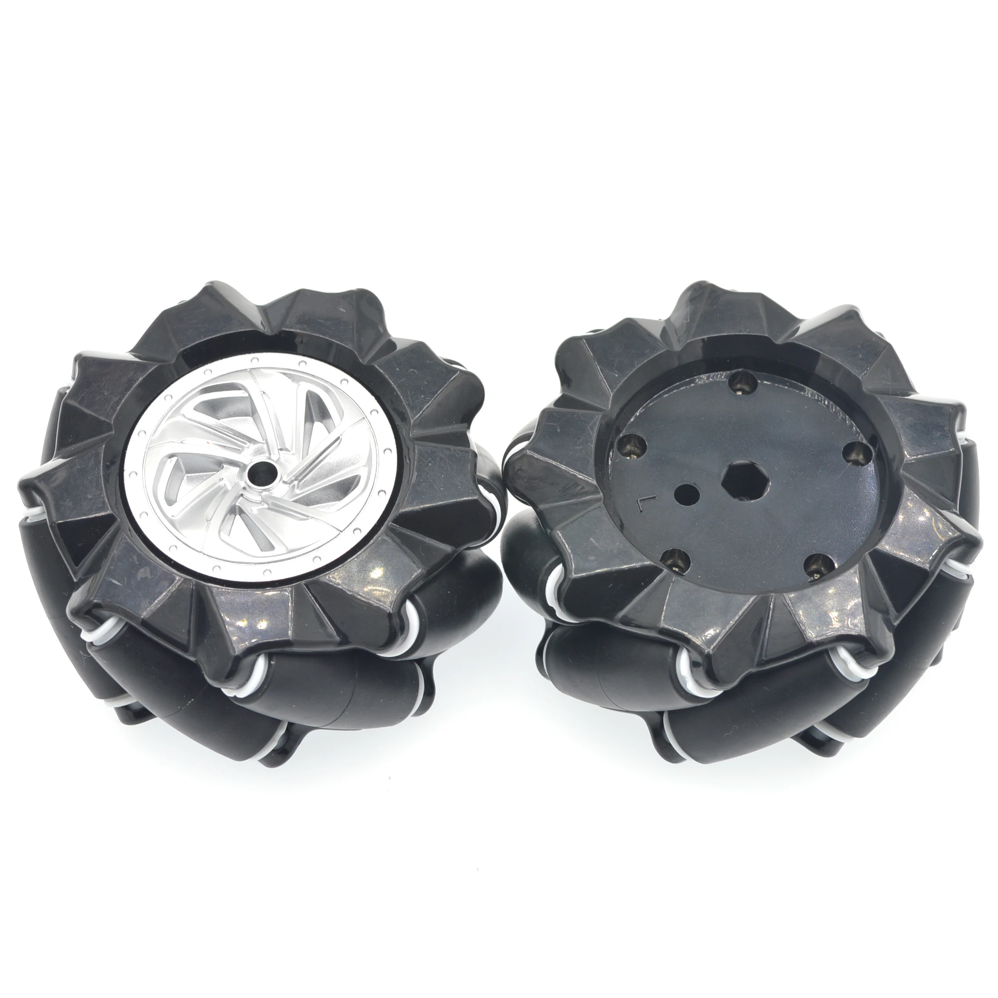 1Pc 48/60/80/97/103/125mm Mecanum Wheel Smart Car Motor TT Motor Shaft Coupling Robot Kit for Robot 
