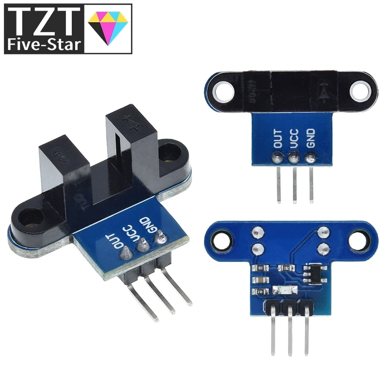 TZT 1/3/5PCS IR Infrared Speed Sensor Module Distance Measurement Detection Optocoupler For Arduino 