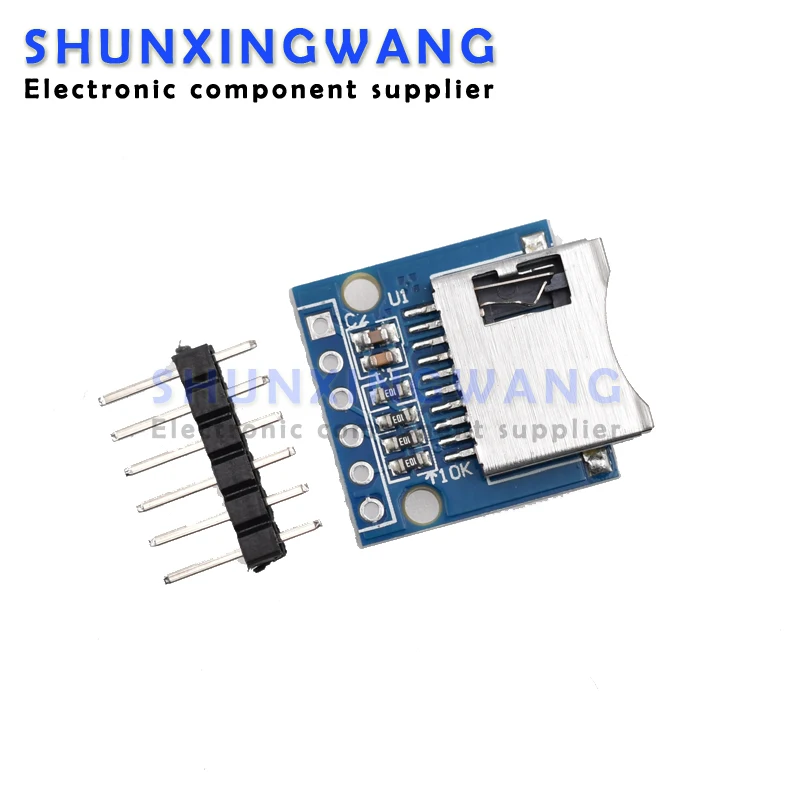 1Pcs Micro SD Storage Expansion Board Mini Micro SD TF Card Memory Shield Module With Pins for Ardui