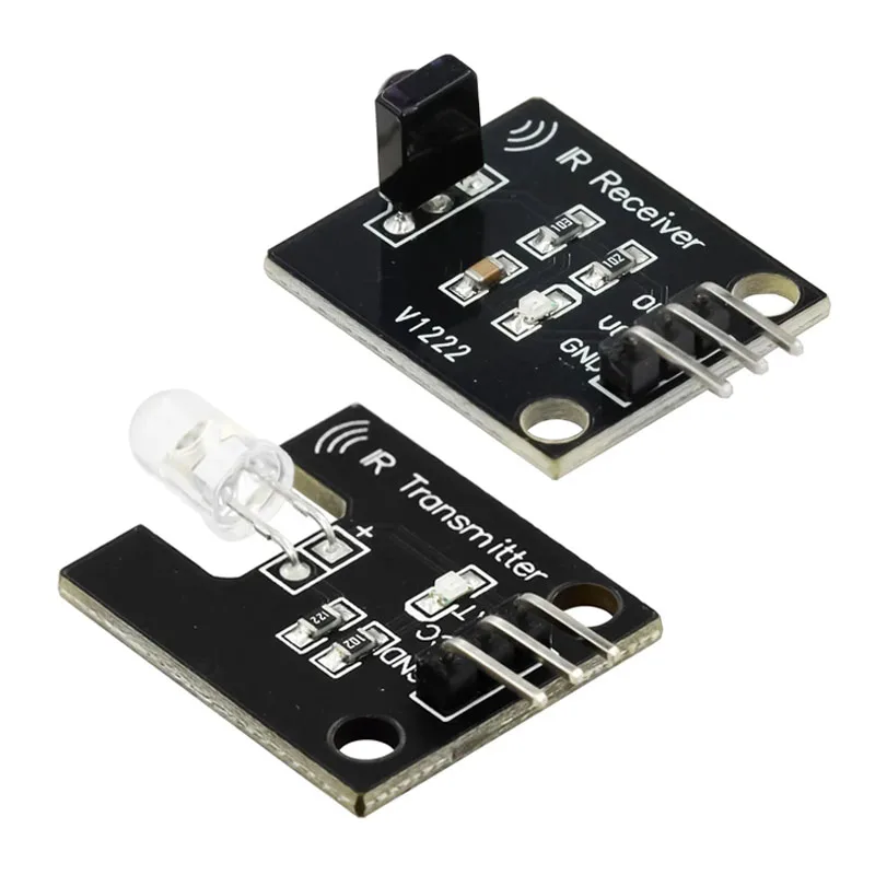 IR Infrared Transmitter & Receiver Module Kit - 38KHz Digital Sensor for Arduino, DIY Electronics Pr