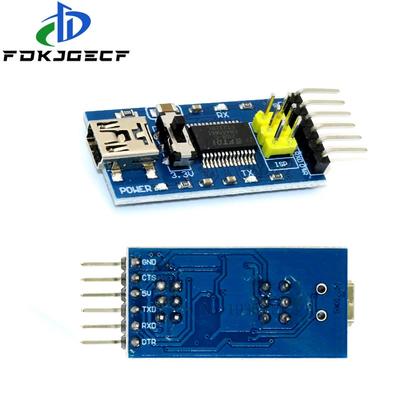 FT232RL FTDI USB 3.3V 5.5V to TTL Serial Adapter Module for Arduino FT232 Pro Mini USB TO TTL 232