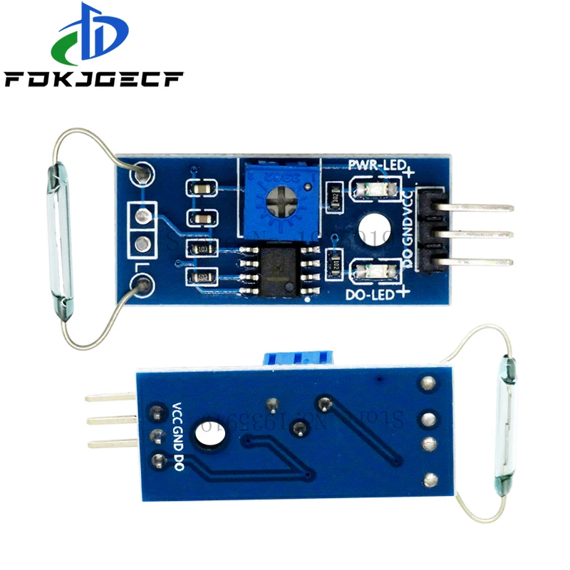 LM393 Reed sensor Module Magnetron Module Reed Switch for arduino Diy Kit
