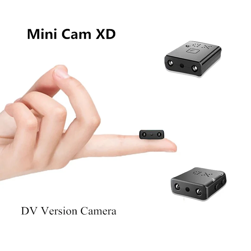Mini Camera 1920x1080P HD Video Recorder Infrared Night Vision Motion Detection Support TF Card Up T