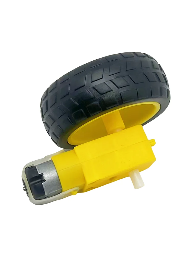 Smart Car Chassis, Robot Tires + DC Gear Motor Kit - Wheels, Motor