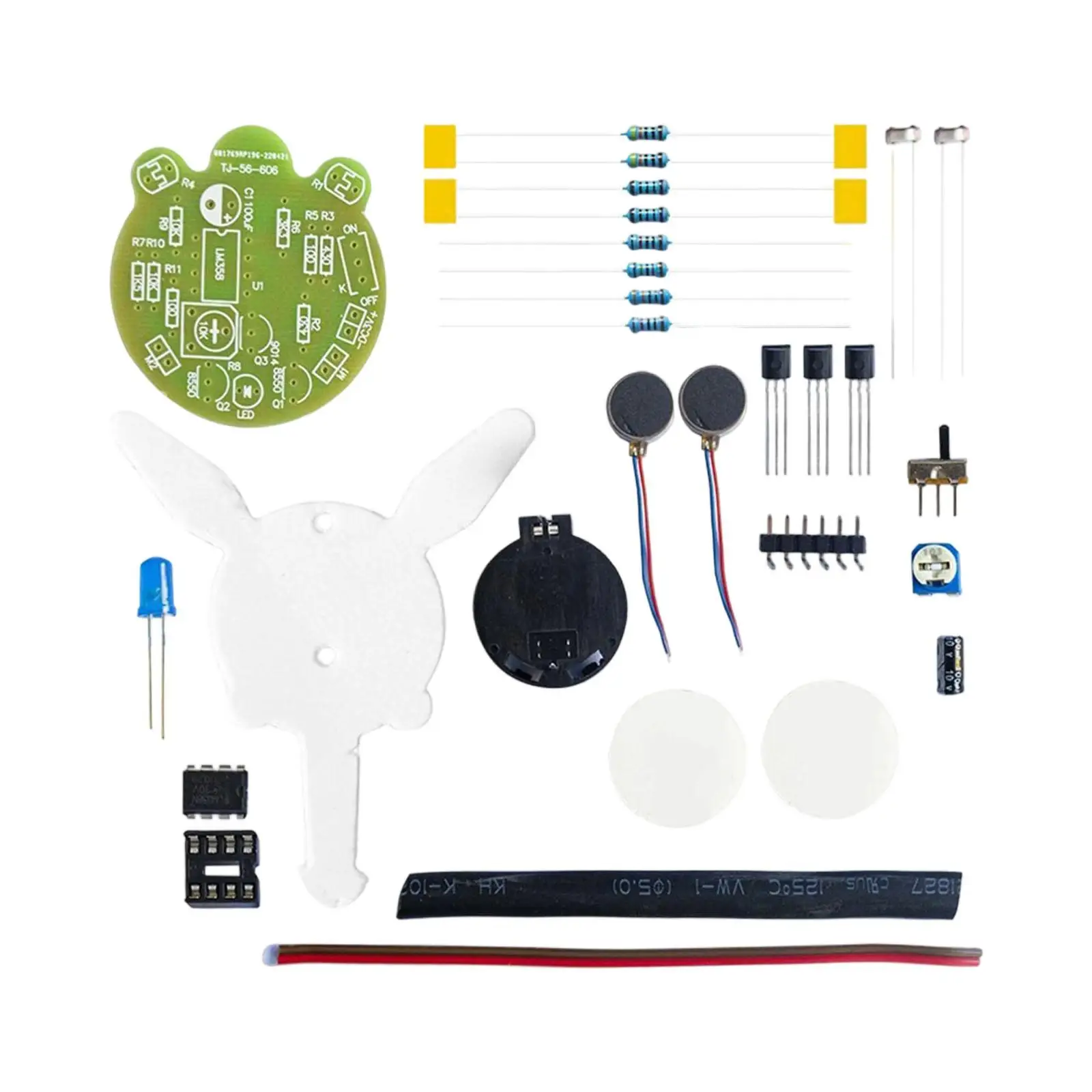 Light Sensitive Kit Mobile Robot Hands on Creative Breathing Light DIY