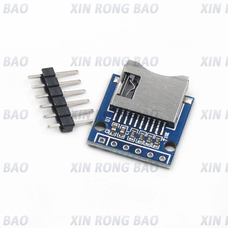 1Pcs Micro SD Storage Expansion Board Mini Micro SD TF Card Memory Shield Module With Pins for Ardui