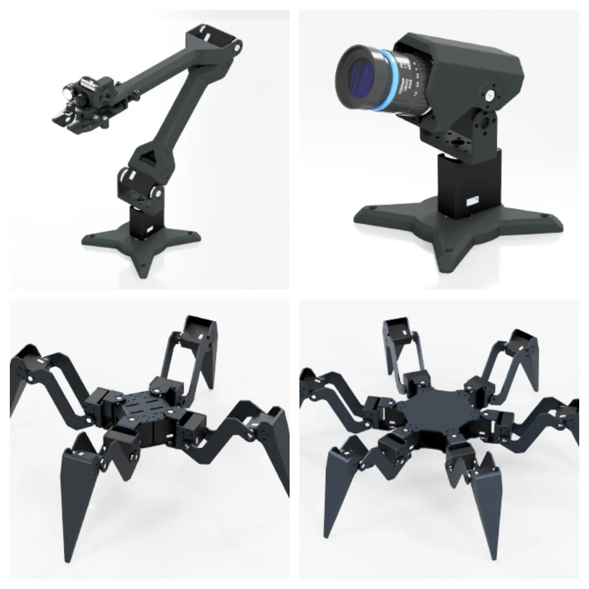 15KG TTL Smart Bus Servo 360 Degree Continuous Rotation Feedback Servo 6 Dof Robot Arm Robotic Arm D