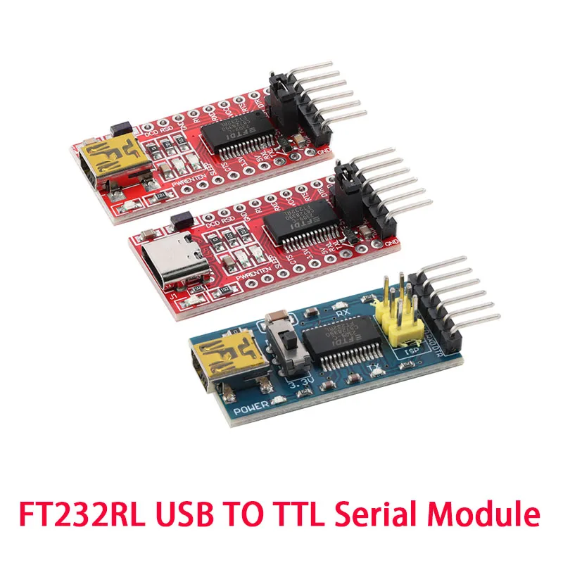 T232RL FT232 FTDI USB 3.3V 5.5V to TTL Serial Adapter Module for Arduino FT232 Pro Mini Port USB TO 