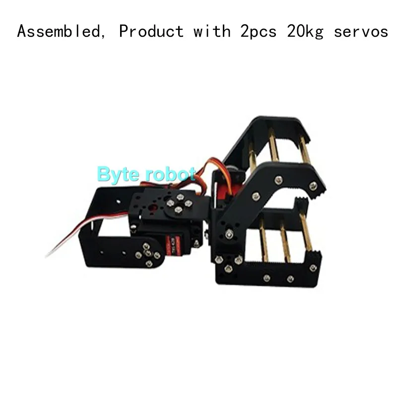 0-100mm Opening Claw 2 Dof Mechanical Arm Gripper PWM Servo Control Handling Competition DIY Kit Pro