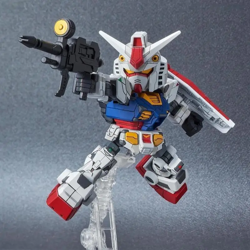 Sdcs Rx-78f00 Yokohama Series Q-Version Posable Snap-Fit Model Kit Mobile Humanoid Robot Assembly Ac