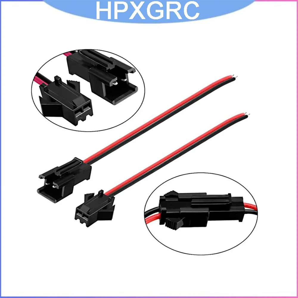JST-SM 2 Pin Cable 10CM 20CM Male Female Pigtail for FPV Drone Camera VTX Receiver Power Wire Connec