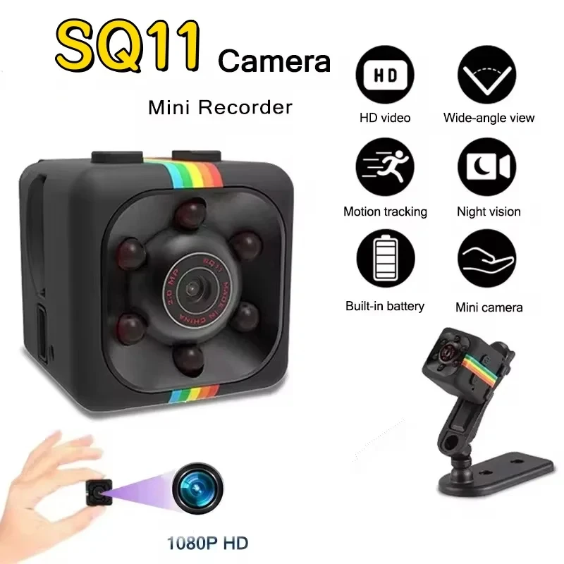 Mini HD Camera 4K Portable Small Nanny Cam Video Voice Mini Dv Recorder Indoor Covert Security Camer