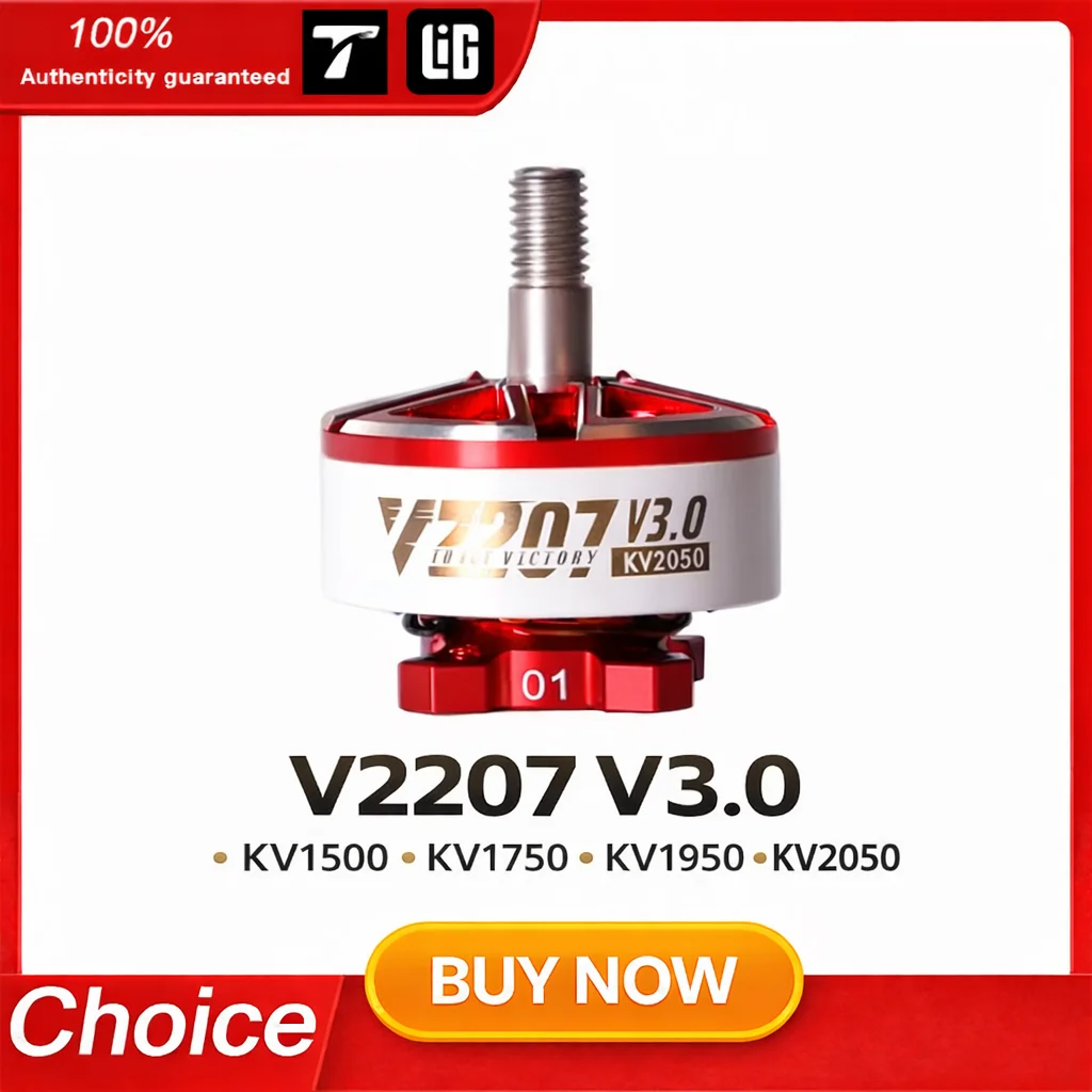 Velox V2207 V3 1500KV 8S 1750KV 6S 1950KV 6S 2050KV 2550KV 4S Brushless Motor For FPV Racing Drone Q