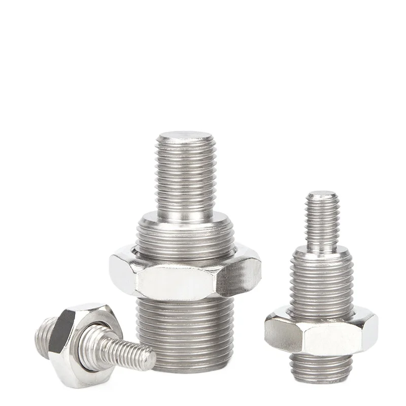 SDA Compact Cylinder Male-Female Thread Adapter for Pneumatic Cylinder Pipeline CNC Machine Tool & R