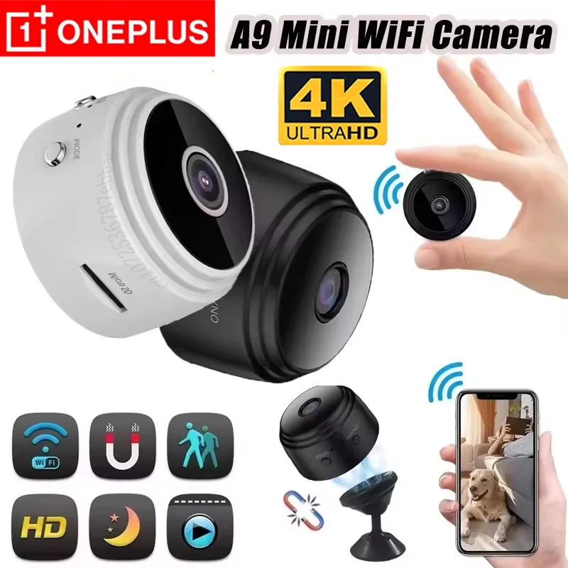 OnePlus A9 Mini Camera 1080P HD Intelligent Home Security IP WiFi Camera Monitor Mobile Remote Camer