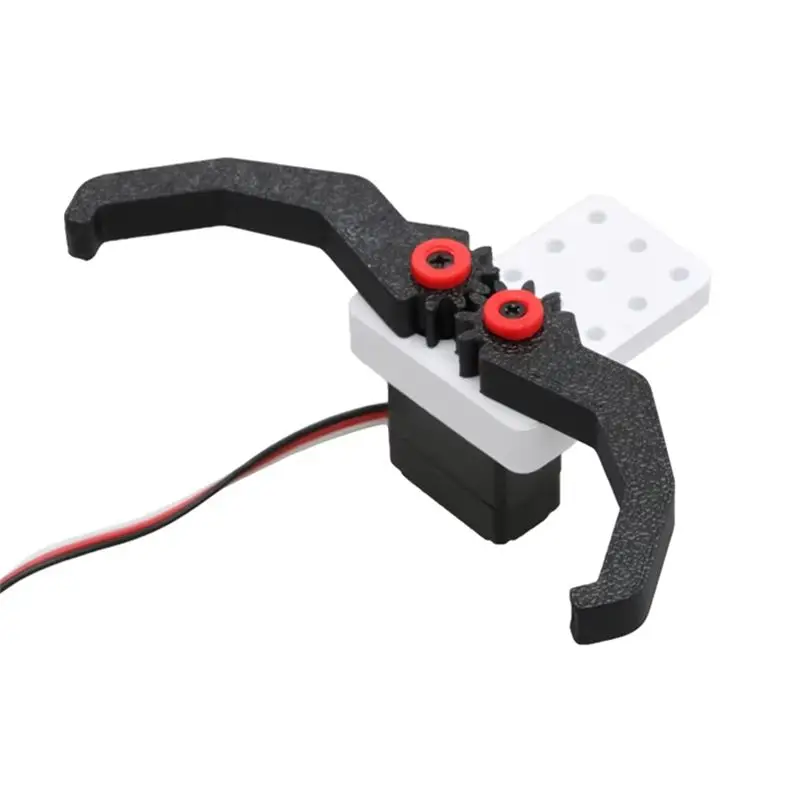 [LXYA68Z!] Mechanical Claw 3D Printed Robotic Gripper 1PCS 3.7-6V Servo PWM Control 1000-2000Us 50HZ